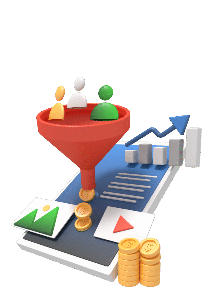 marketing funnel create with us
